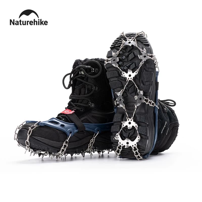 Naturehike 2026 New Winter Ramps from Ultralight Exterior Anti-slip Resistant to Low Temperatures, Elastic Ice Climbing Tool