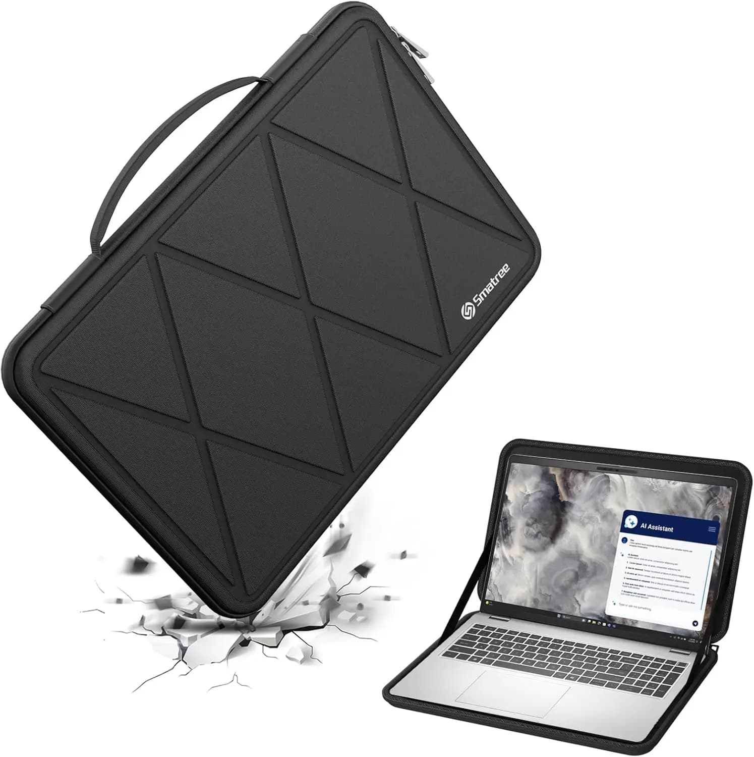Custodia Protettiva per Laptop da 16 Pollici con Design Antiurto e Impermeabile per Modelli Dell