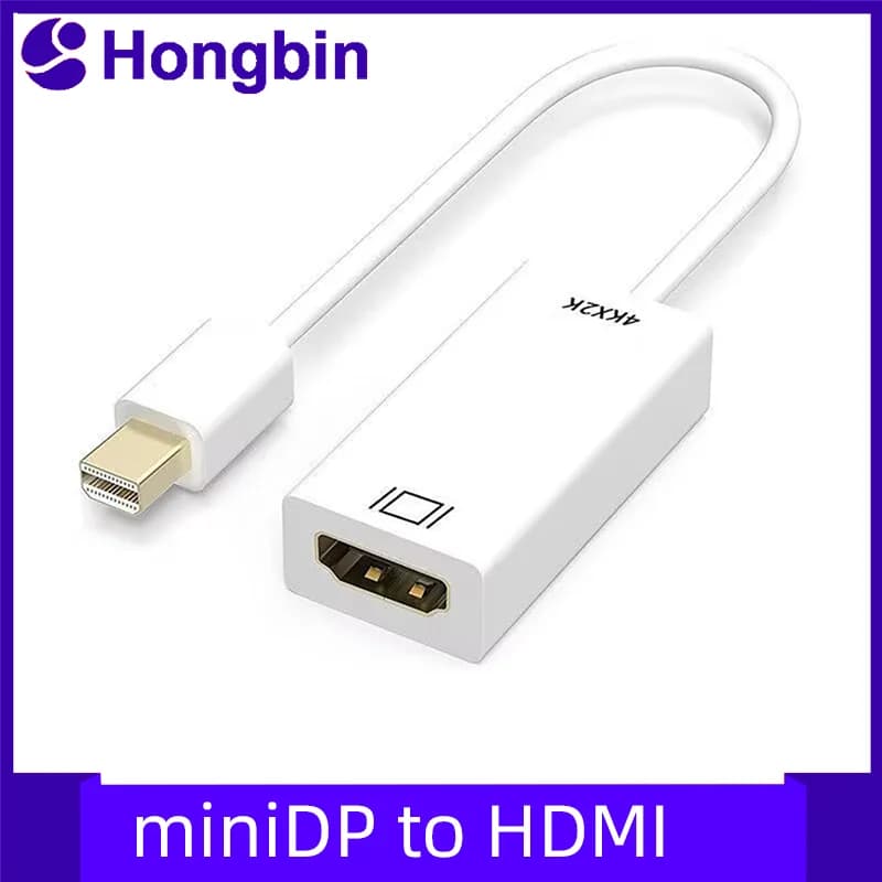 Cavo adattatore Mini DP a HDMI per laptop HD per monitor TV Proiettore 4K