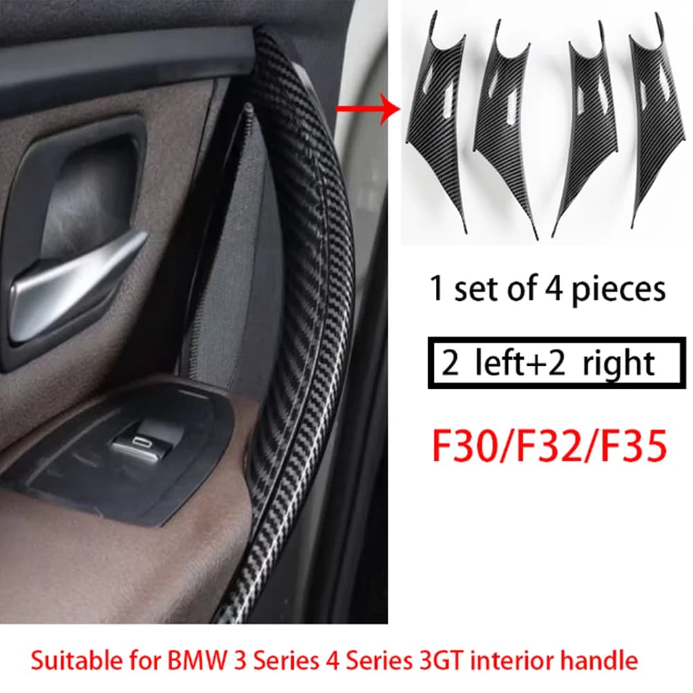 Copertura Maniglia Interna F30, Rivestimento Protettivo per Porta BMW Serie 3 2013-2019 F31 F32 F33 F34 F36 F80 F82 F83