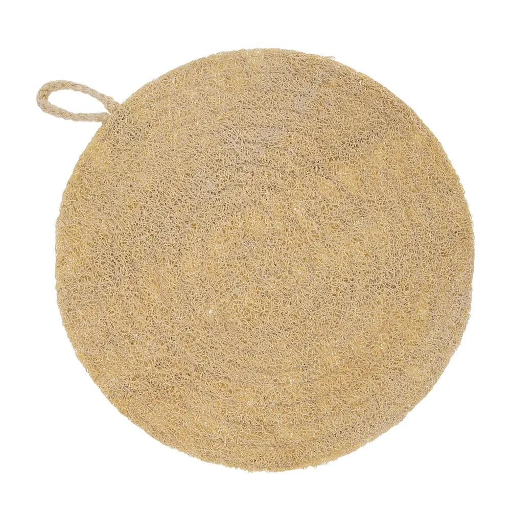Tappetino Rotondo in Fibra Vegetale per Cottura a Vapore, Riutilizzabile, Antiaderente, in Luffa, per Ravioli, Panini, Verdure, Pesce, Granchio, Friggitrice ad Aria, Vaporiera, Cucina