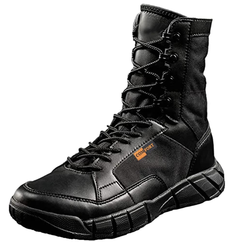 Stivali da combattimento tattici da uomo Stivali da deserto da escursionismo all'aperto Stivaletti da uomo leggeri e traspiranti Scarpe da giungla