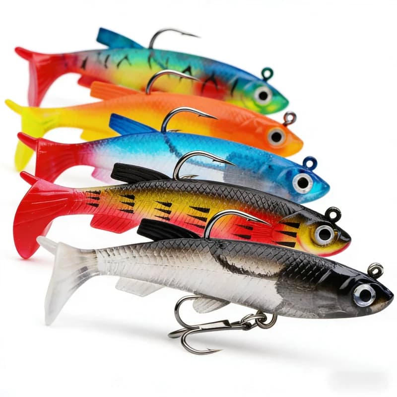 Artificial bait Padded TLure 7.5cm 13,5g Universal for Salt and Sweet Water, Bass Fishing bait, Long throw, Simulated bait