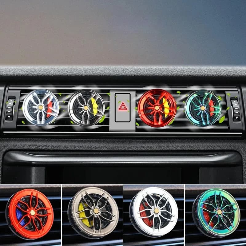 Mozzo Modified Air Output Perfume Deodorant for cars Swivel tyre Exit air conditioning Aromatherapy Interior accessories car