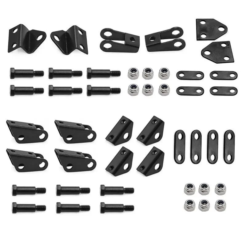 Supporto per Sospensione Anteriore e Posteriore per Camion RC Tamiya 1/14 SCANIA 770S VOLVO 750 Mercedes-Benz ACTROS 3363 MAN TGX LESU
