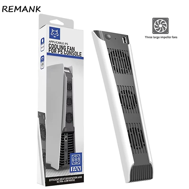 Per console PS5 Ventola di raffreddamento host esterna Supporto verticale Ventola di raffreddamento host esterna per accessori host di gioco Play Station PS5