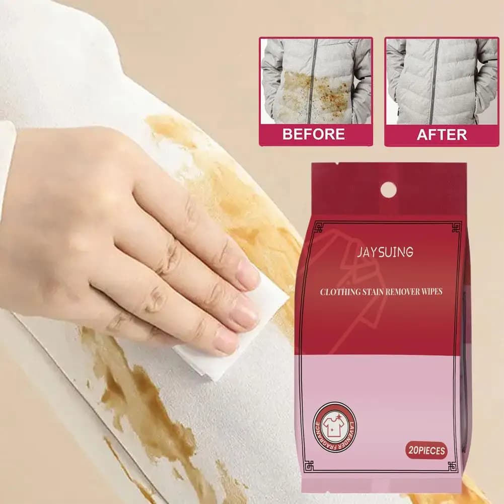 20/40pcs Abbigliamento Stain Removal Salviette Umidificate Portatile Non Salviette Lavaggio Strumenti Di Emergenza Scarpe Bagnato Detergente Istantaneo Trave X6f2