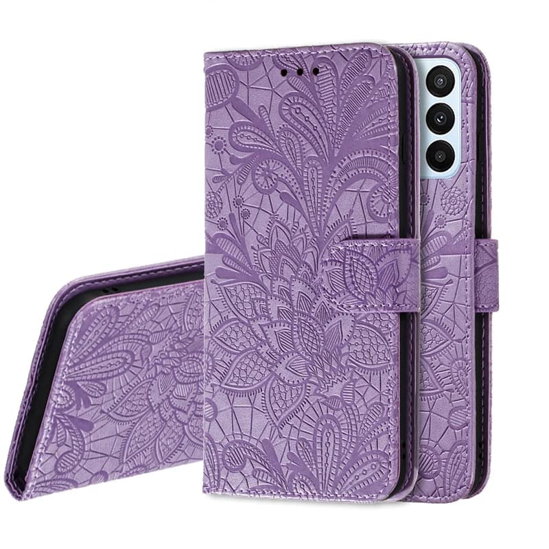 Custodia a portafoglio fiore per Realme 10 Pro 8 8i 9 9i C35 C33 C21Y C25Y C30 6 7 Flip cover in pelle