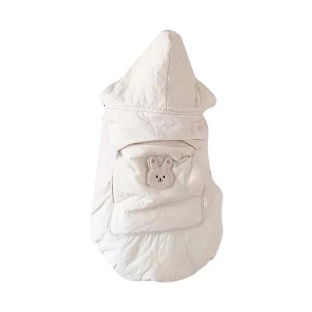 Coperta per passeggino orso cartone animato addensare mantello con cappuccio per neonato antivento impermeabile caldo portatile per bambini trapunta da viaggio