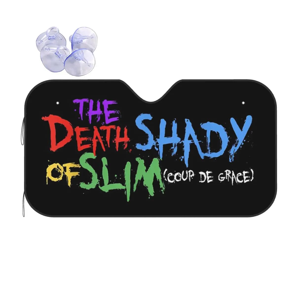 The Death Of Slim Shady Eminem Parasole Parabrezza Parabrezza anteriore per auto Finestra Visiera parasole Accessori Coperture