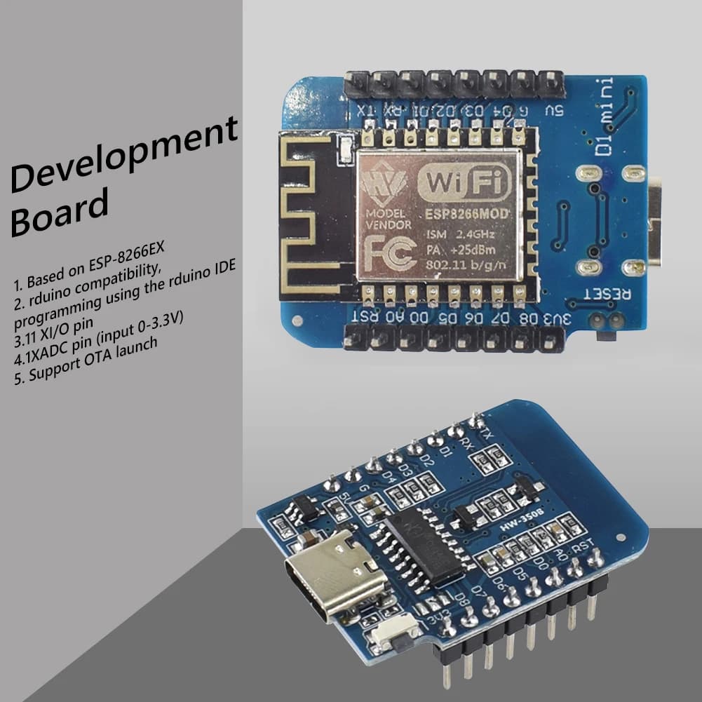 Scheda di sviluppo WiFi ESP8266 ESP-12F NodeMCU Lua Type-C, scheda IoT WiFi ESP8266 NodeMcu per Arduino