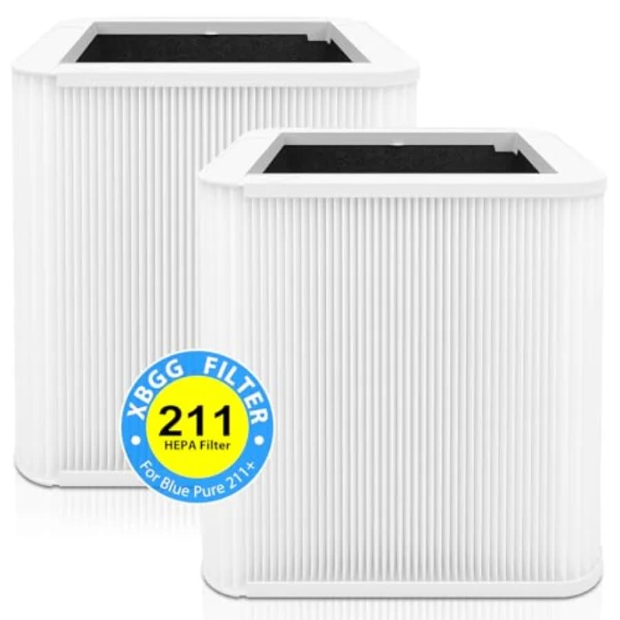 Filtro di Ricambio 211+ Compatibile con la Serie di Purificatori d'Aria Blue Pure 211, Sistema di Filtrazione 2-in-1 con HEPA H13 e Activa