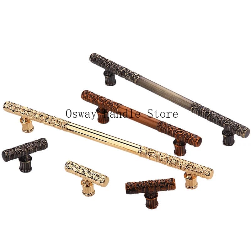 Maniglie e pomelli vintage in bronzo anticato per mobili, pomelli per cassetti, maniglie per ante di armadi, ferramenta per mobili in stile cinese