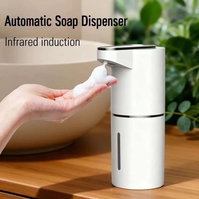 New Smart Induction Foam Washing Mobile Phone Automatic Soap Dispenser Electric Hand Sanitizer Wall-mounted Aerator