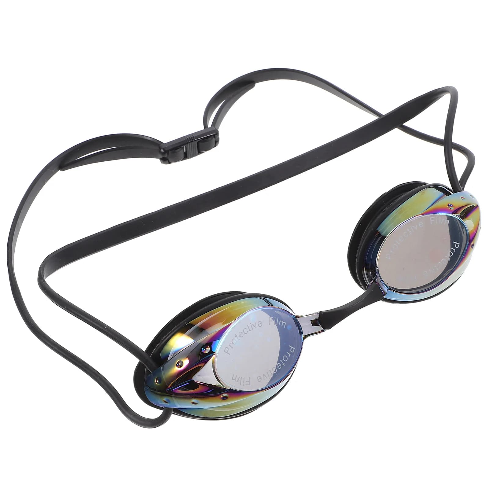 1 set of anti-fog swim glasses double protection wide view swim glasses for waterproof and ergonomic adults for outdoors