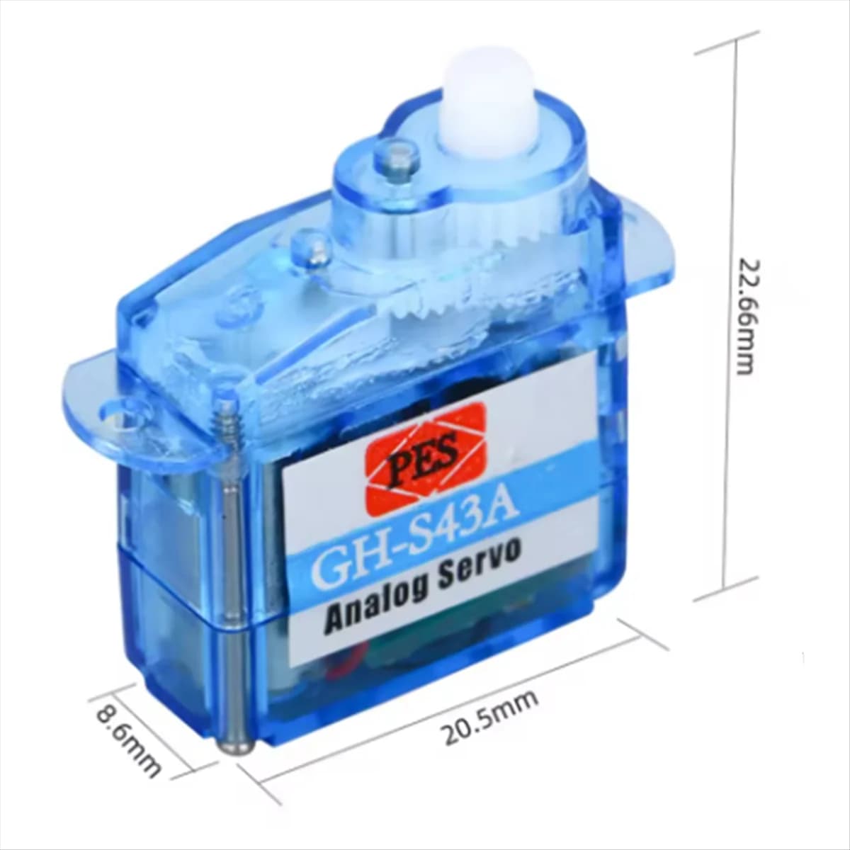 A07I GH-S37D GH-S43D Servomotore Digitale 3.7g 4.3g Mini Micro-Servo per RC Aereo Elicottero Camion Barca Auto Robot