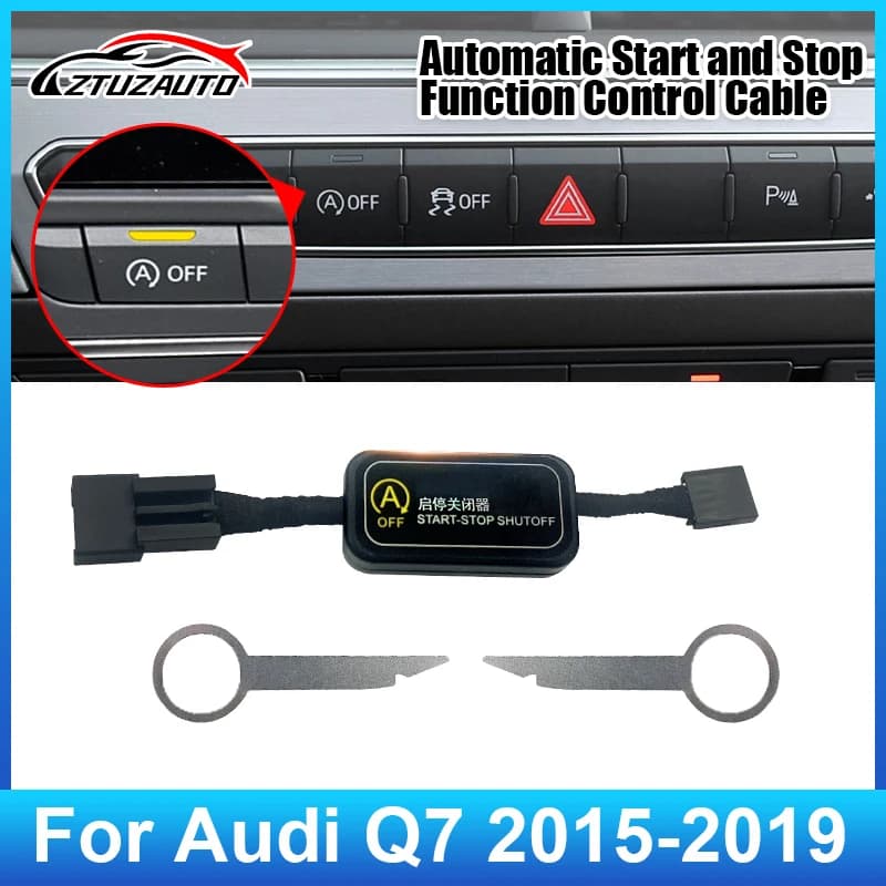 For AUDI Q7 2015-2019 Auto Arrest Automatic Starting Engine System Shutdown Control Sensor Smart Stop Cancel Auto Accessories