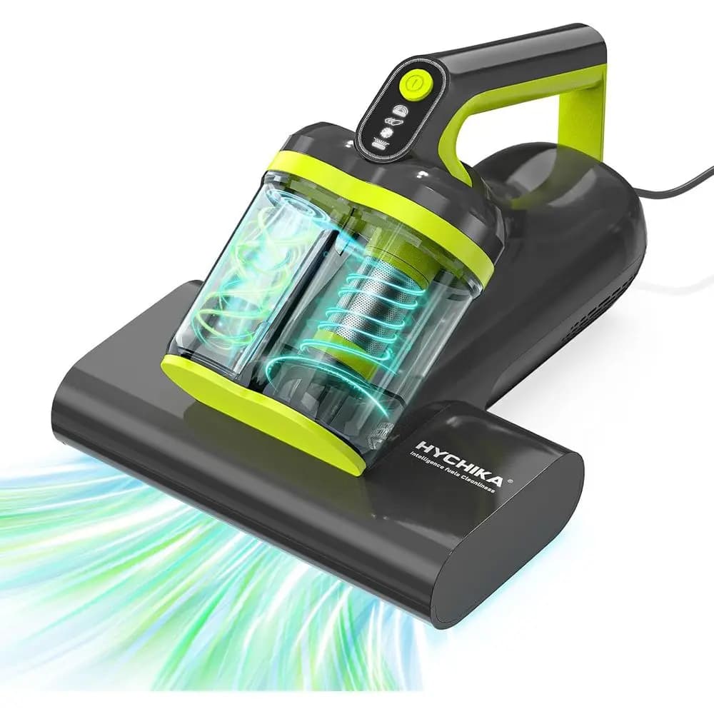 Aspirapolvere UV, potenza di aspirazione 16kPa, 140 ° Funzione Riscaldante, Potenza Ultra-Elevata, Filtro HEPA, Letto, Divano, Culla (Con Cavo, 4.5A)