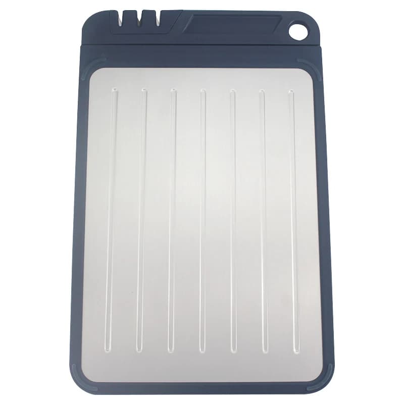 Tray Freezer Multifunction Aluminum 2 in 1 with Cutters and Sharpeners, Kitchen Accessories