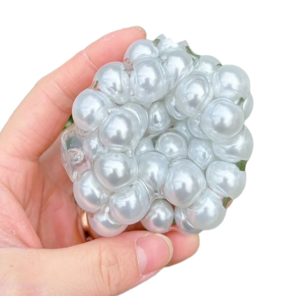 Palline Morbide Squishy con Perline di Ghiaccio, Giocattolo Antistress Super Morbido, Giocattoli Sensoriali Fidget per Bambini e Adulti, Regalo Rilassante per l'Ansia