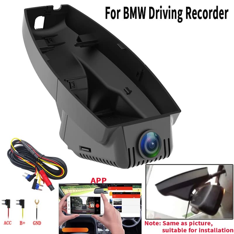 Nascosta HD DVR Dell'automobile del Precipitare Camma Della Macchina Fotografica Video Recorder per la BMW 320i E46 E90 E91 E92 E30 530i E60 F10 E39 E34 E36 X1 E84 X5 E70 E53 E87