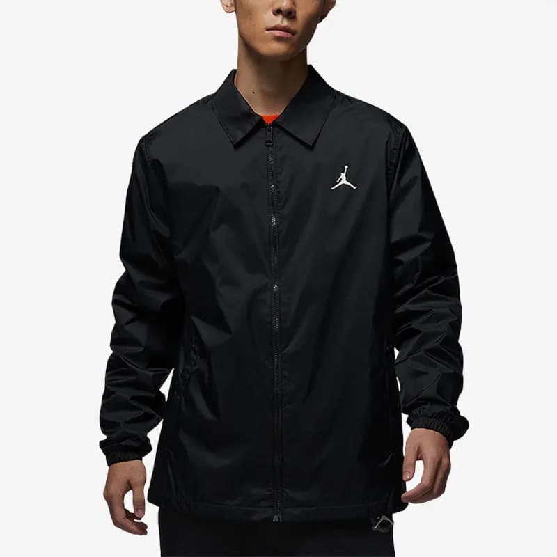 Nike genuine Jordan men's simple and fashionable single breasted lapel casual jacket FD7424-010