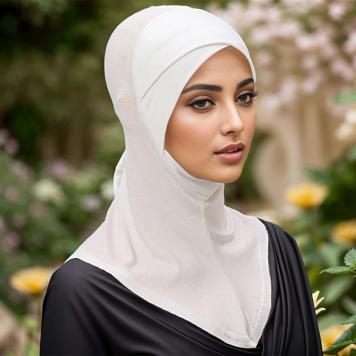 Nuove donne musulmane Underscarf copricapo foulard musulmano interno Hijab Caps islamico Underscarf Ninja Hijab sciarpa cappello Cap Bone Bonne