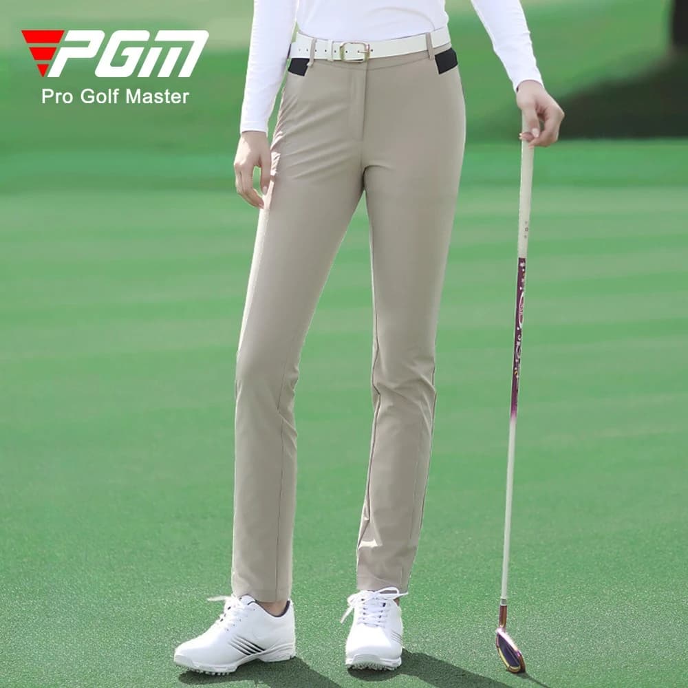 Pantaloni sportivi da donna PGM Golf elasticizzati dimagranti KUZ093