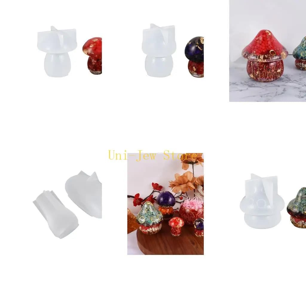 40 resina epossidica fai da te epossidica fungo ornamento stampo in silicone creazione gioielli