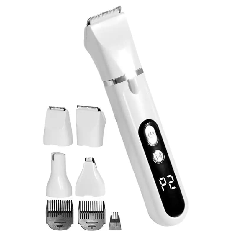 ABMR-Pet Clippers 5 In 1 Cat Grooming Kit For Paws Trimmer For Butt, Paw Back, Ear Face For Matted Hair Cat Hair Trimmer