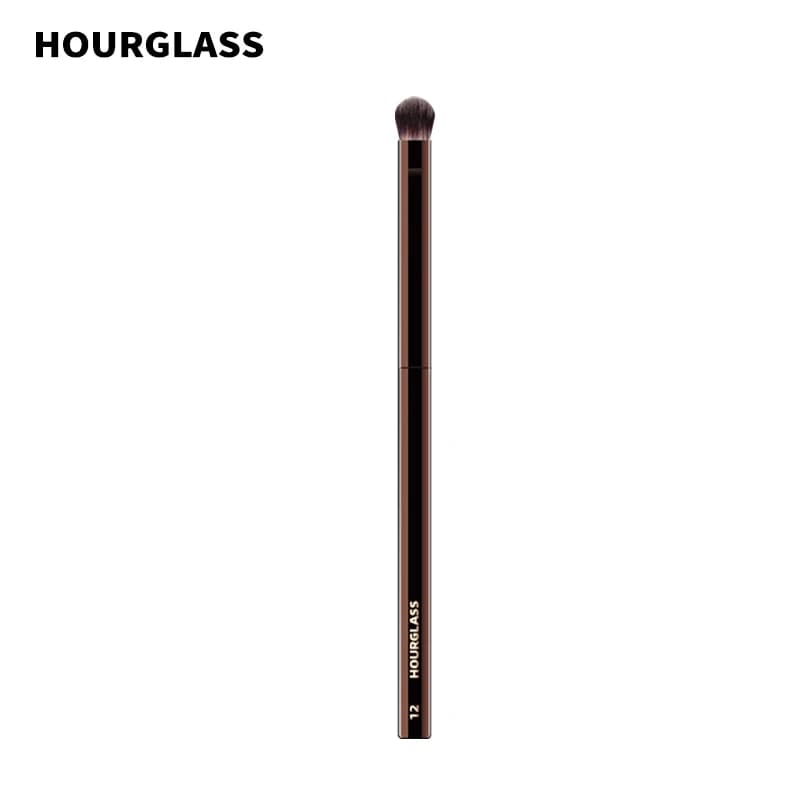 Hydraulic Makeup Brush -N. 3 Full Shade Brush Single Eye Brush with Fashionable Design Soft Fiber on Leather