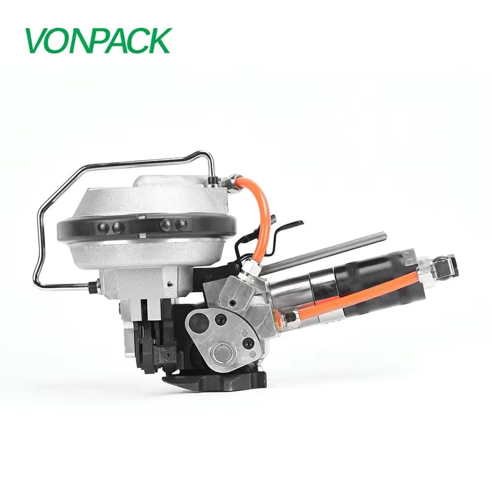 VPNPACK KZ-16/19 Practical pneumatic strapping machine Manual steel strapping machine with buckle for factory belts Carton pallet box