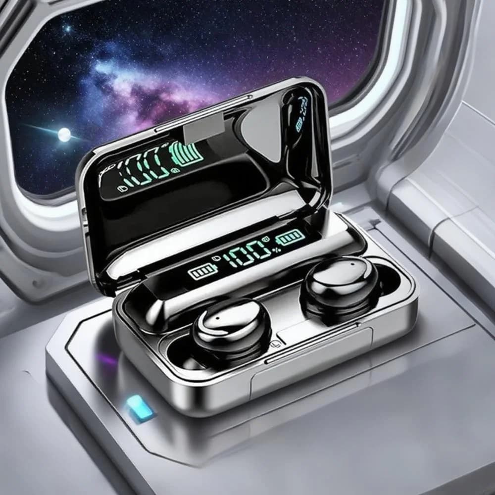 Auricolari wireless sportivi F9 Cuffie stereo Bluetooth Auricolari impermeabili con riduzione del rumore con microfono per