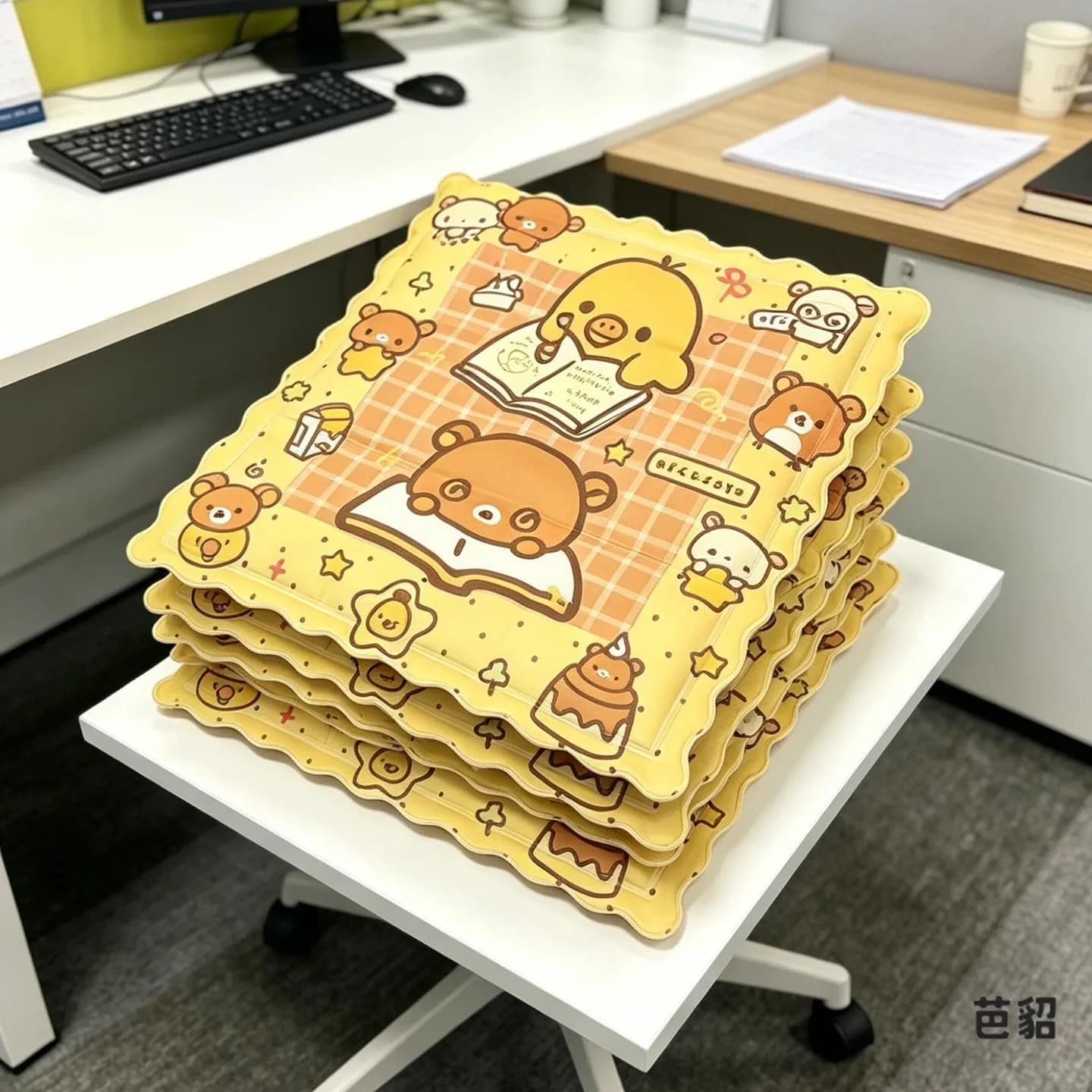 Cooling Office Chair Ice Pad Breathable Summer Cushion Sweat-Free Classroom Chair Mat Comfortable Home Living Ice Pad