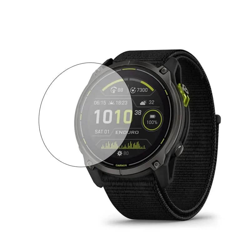 Pellicola protettiva trasparente per smartwatch in vetro duro per Garmin Enduro 3/2 Smart Watch Display Proteggi schermo Cover Enduro3 Accessori