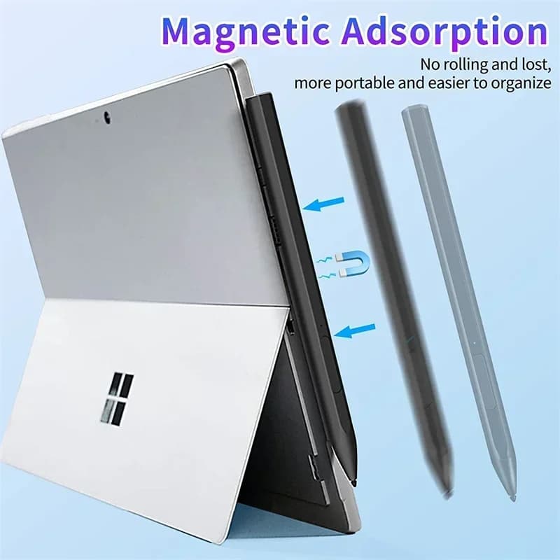 Penna stilo touch per Microsoft Surface Pro X/9/8/7/6/5/4/3/Surface 3/go 3/go 2/go/Book 3 2 Laptop 5 4 3 2 Studio Palm Rejection