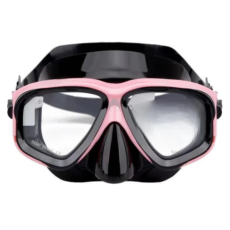 Visual matching degree Anti-fog deep snorkeling mask Diving mask Large frame swimming goggles