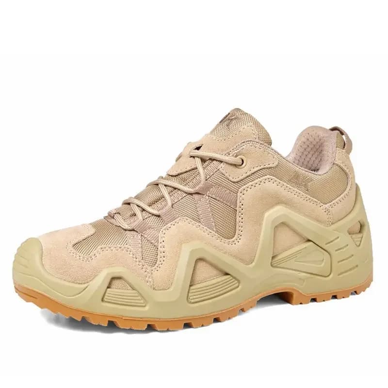 Stivali da deserto tattici da combattimento da uomo all'aperto Caccia sul campo maschile Escursionismo Arrampicata Allenamento Scarpe sportive impermeabili
