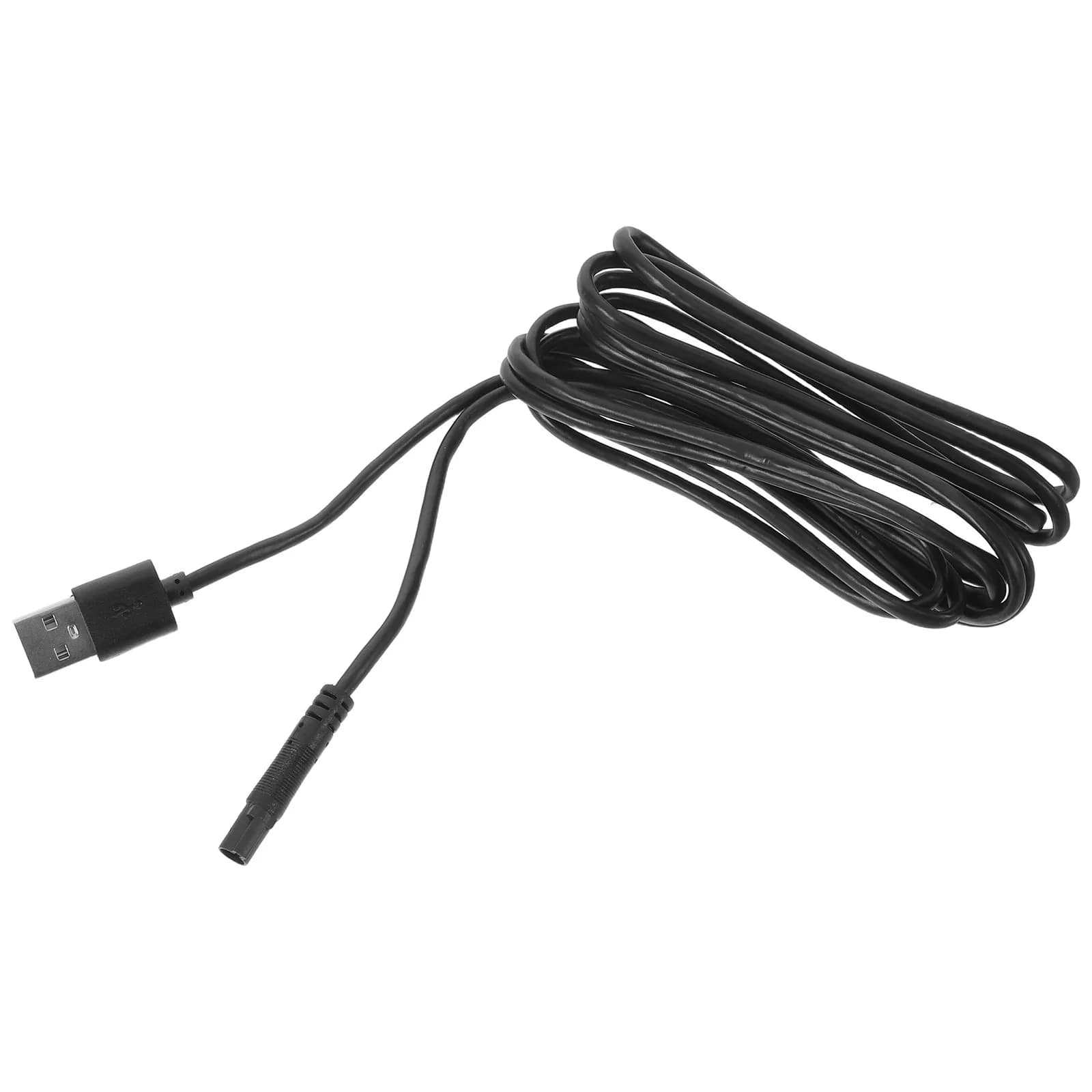 Cavo di ricarica USB per registratore di guida, prolunga a 5 conduttori per dash cam, per sistemi di navigazione auto, resistente all'usura e all'ossidazione