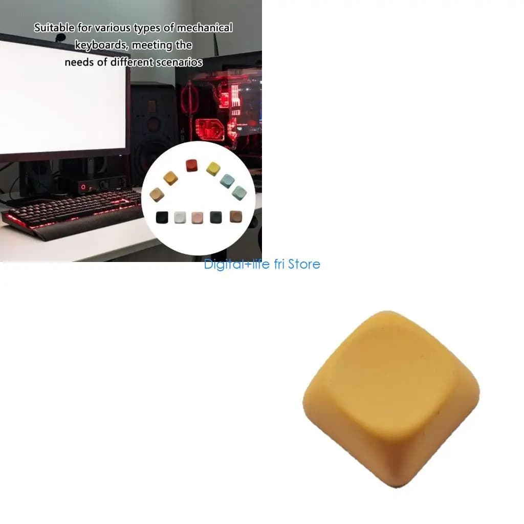 E06D 1set/11pcs Quality PBT Keycaps Compatible for MX Switches Mechanical Keyboards