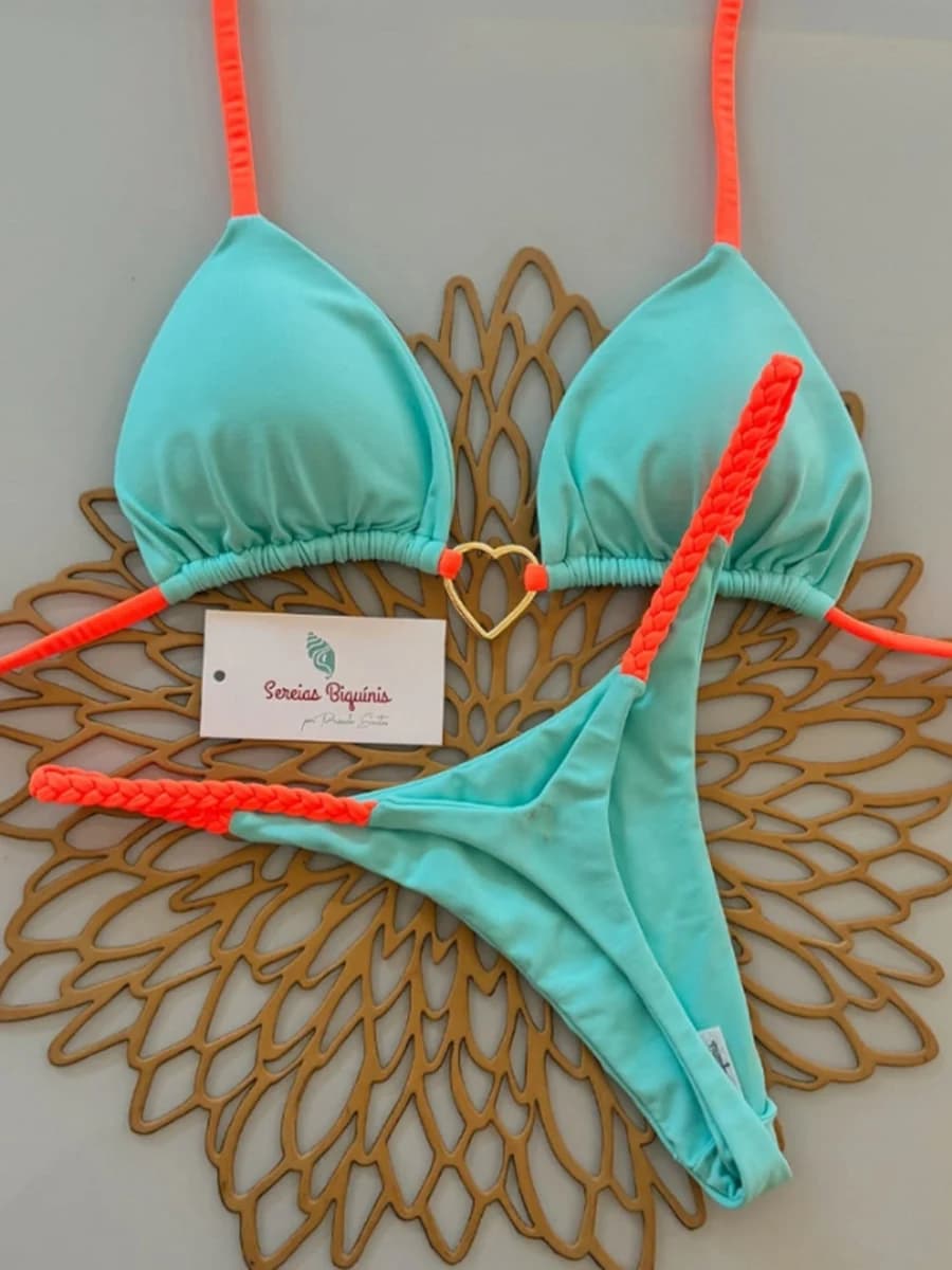 Micro Bikini 2025 Costumi da bagno Donna Costume da bagno Sexy bikini brasiliano di lusso Set Halter Verde Biquini Push Up Pearl Beachwear Donna