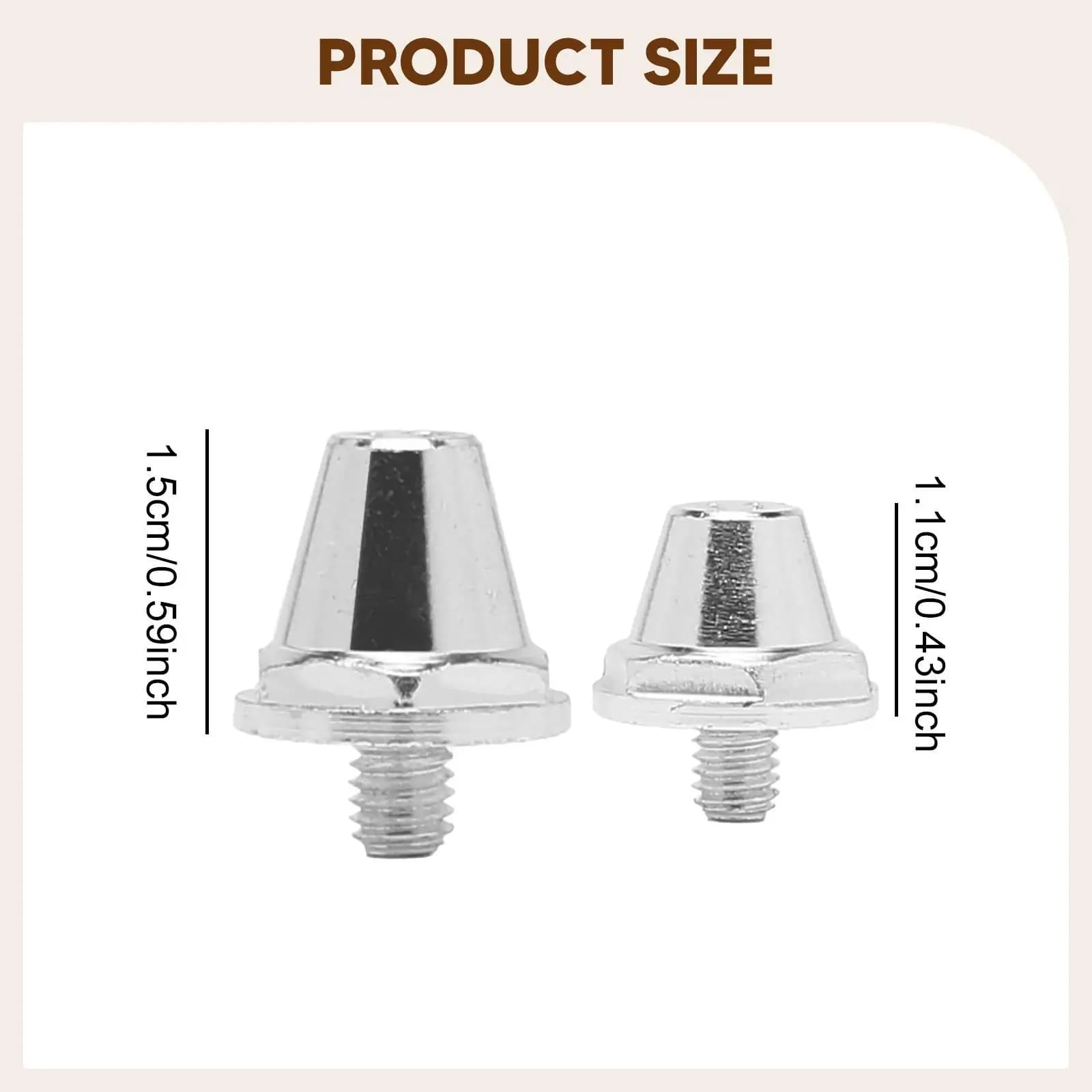 12 Pieces Universal Spare Parts for Football Shoes, Pista Shoes Accessories and Athletic Sneakers for Indoor Training