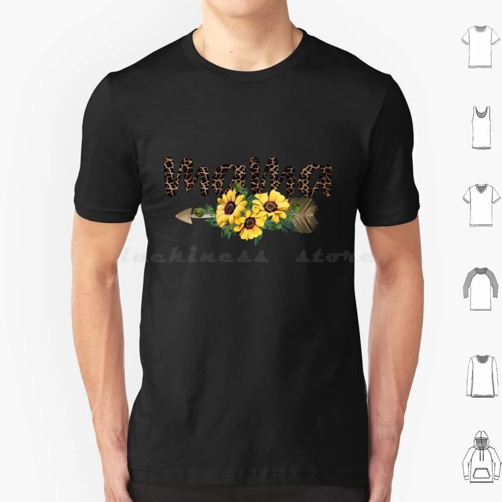 Leopard Mama With Sunflower T Shirt Men Women Kids 6xl Mama Leopard Sunflower Boho Mama Text Mom Boho Arrow