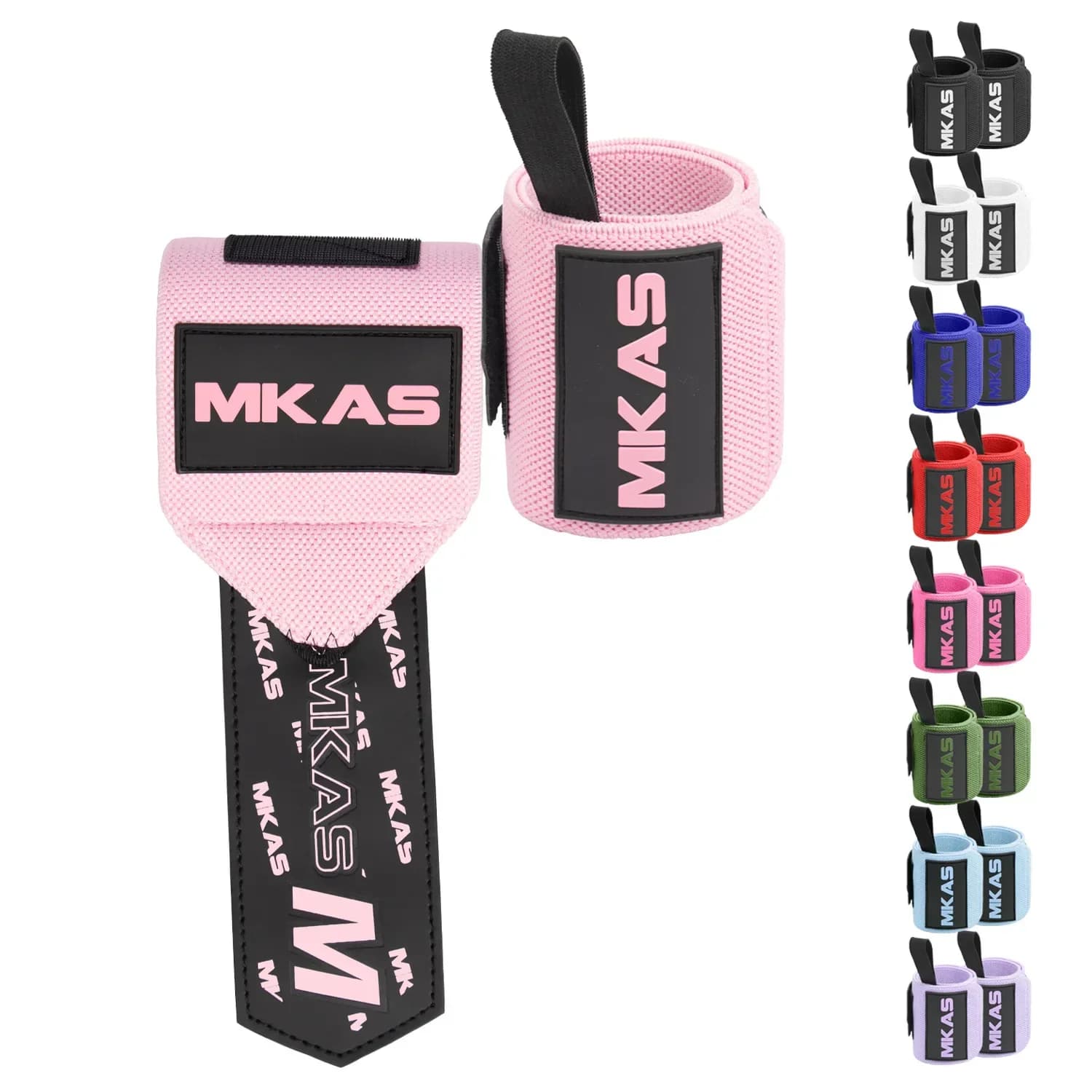 2PCS Wrist Support Weight Lift Gym Workout Wrist Support Wrist Straps Wrap Crossfit Powerlifting