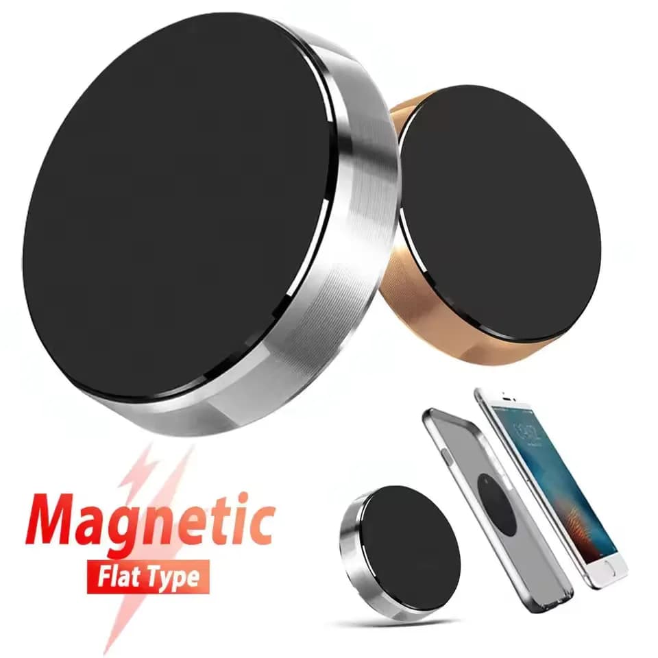 Magnetic Support for Phone by Car, Wall sticker for Dashboard and Wall, Compatible with iPhone Samsung Xiaomi Huawei GPS