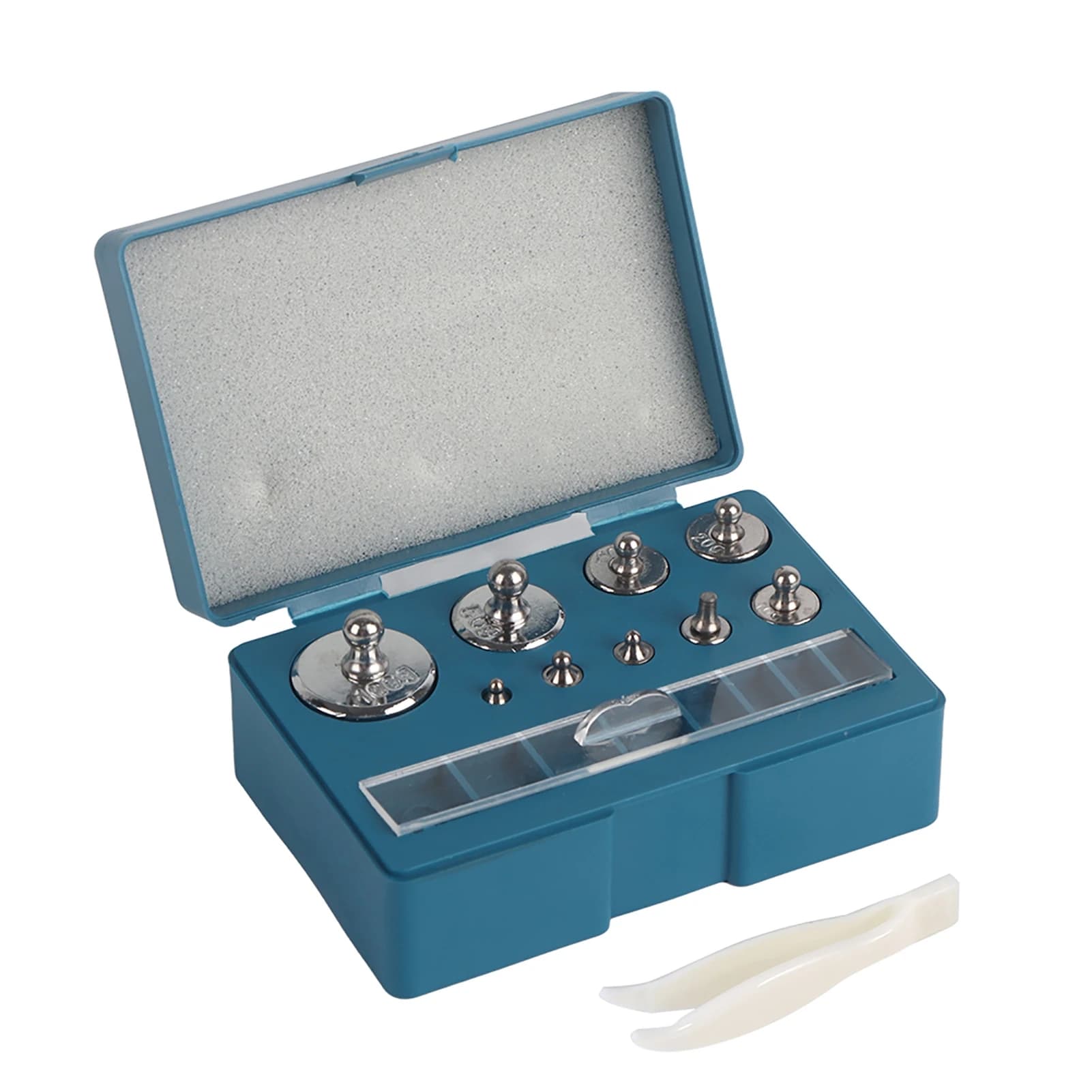 211.1g 10mg-100g Grams Precision Calibration Weights Set Jewellery Balancing Sets Weight Test Scales Steel Balance Weight