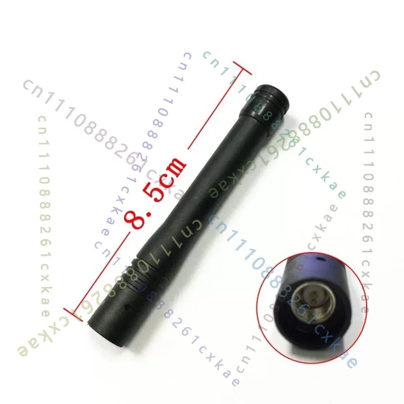 10pcs Short Antenna For Vertex Standard VX168 VX351 VX354 VX400 VX410 VX231 Walkie Talkie SMA Male Portable Replacement Aerial