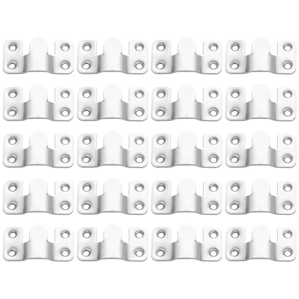 Stainless Steel Frame Wall Mount Holder with Z Clip, Gallery Exhibition Hook, Wall Decoration, Photo Hanger