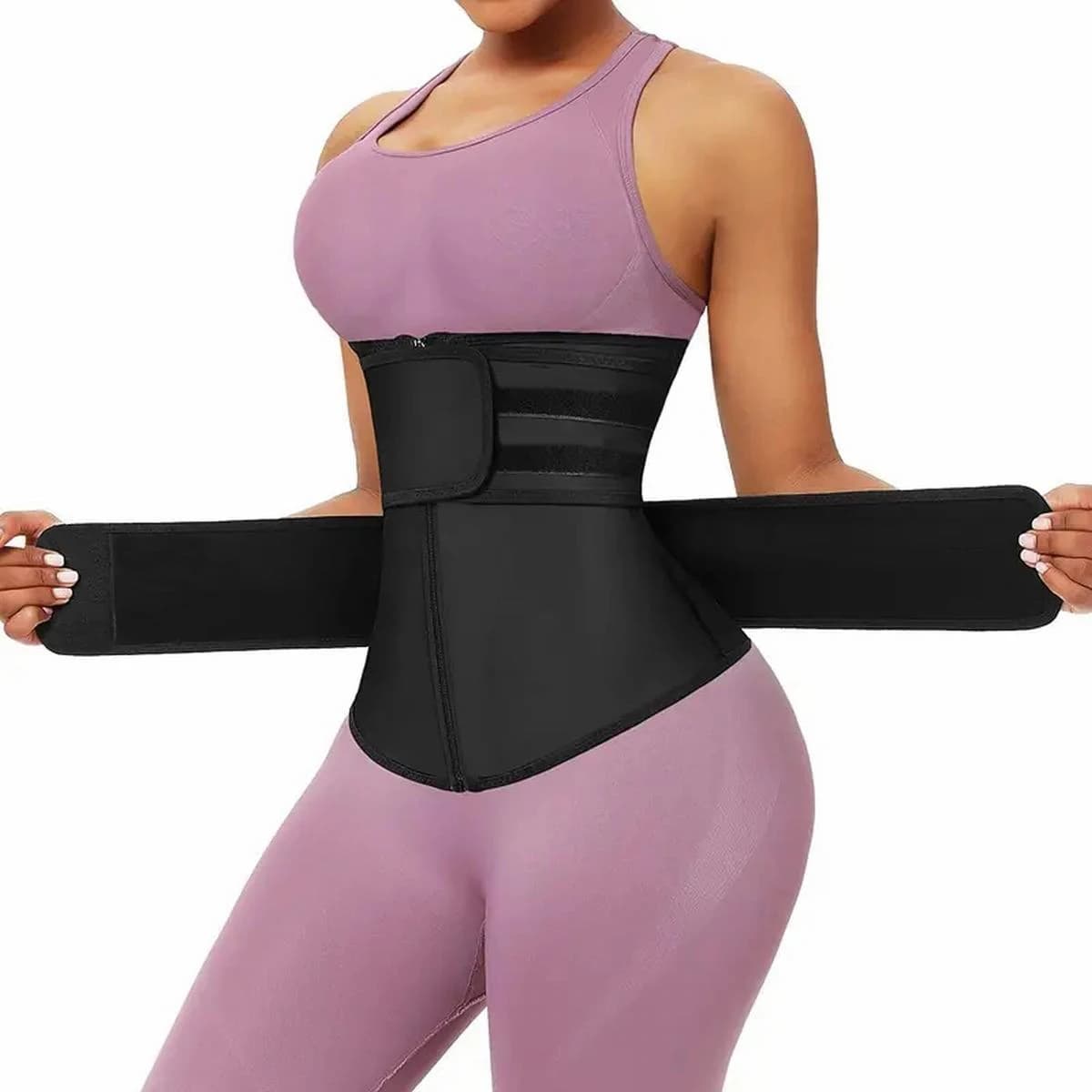 Slim belt for women Elastic waist belt for weight and flat belly Belt for belly reduction after delivery Slim fit