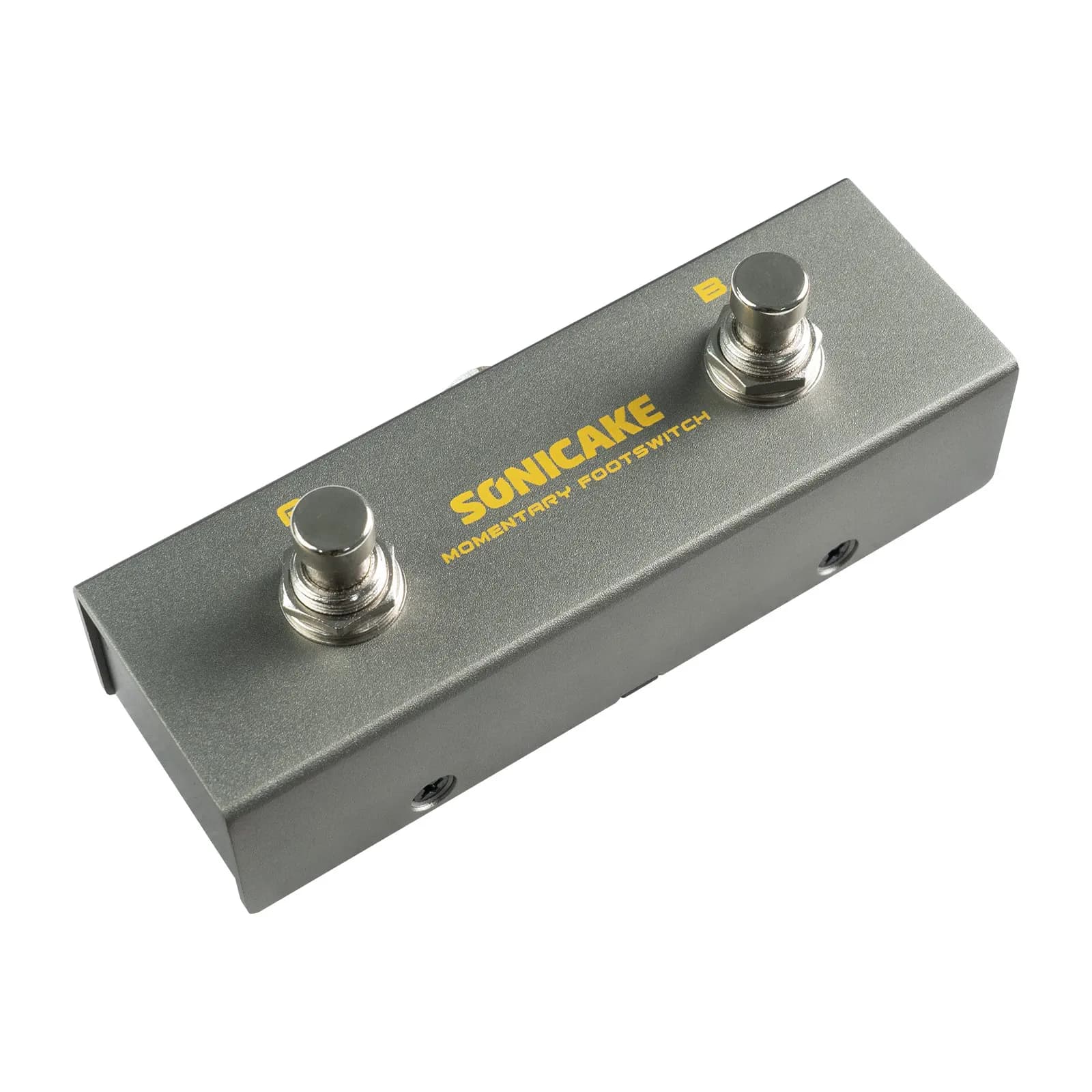 SONICAKE Interruttore a pedale momentaneo A/B Controller a pedale a doppio via con cavo TRS QFS-10